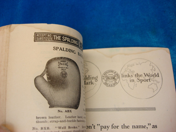 1921 Vintage Spalding's Athletic Library - How to Catch & Run Bases | Baseball Training Classic
