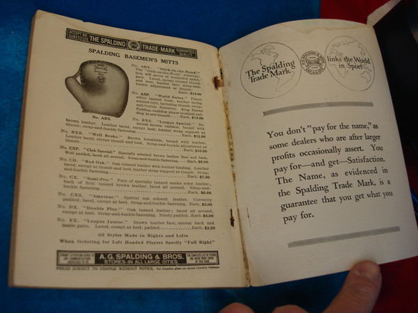 1921 Vintage Spalding's Athletic Library - How to Catch & Run Bases | Baseball Training Classic