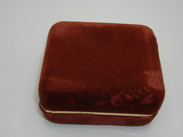 Vintage Karen Lynne Jade Vermeil Sterling Silver Earrings - Original Box