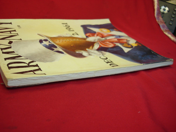 Vintage 1961 Army-Navy Football Game Program - Official, 216 Pages - Excellent Condition