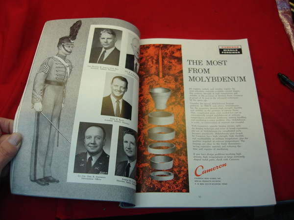 Vintage 1961 Army-Navy Football Game Program - Official, 216 Pages - Excellent Condition