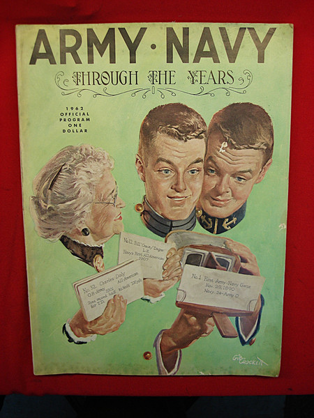 1962 Army-Navy Game Program - Official, Excellent Condition