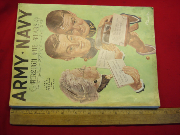 1962 Army-Navy Game Program - Official, Excellent Condition