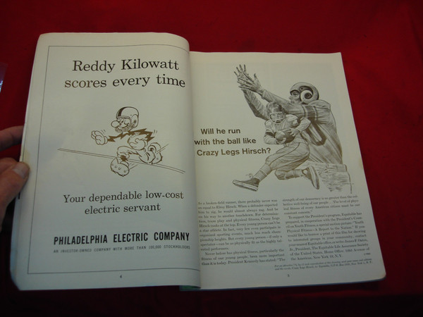 1962 Army-Navy Game Program - Official, Excellent Condition