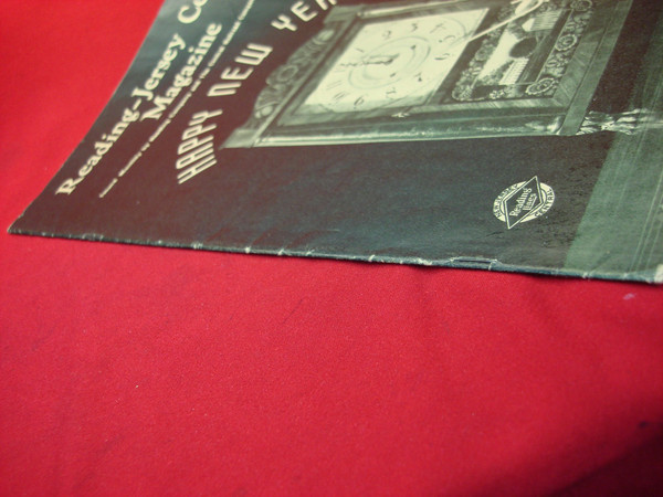 Original Reading-Jersey Central Magazine - WWII Era (Jan 1942) - Vintage Collectible