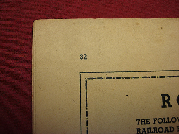 Original Reading-Jersey Central Magazine - WWII Era (Jan 1942) - Vintage Collectible