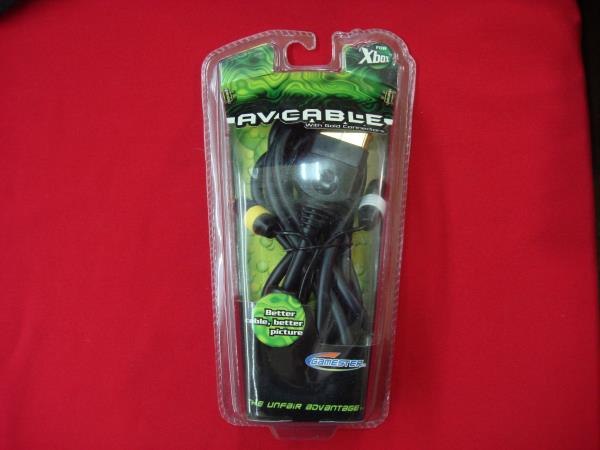Brand New Xbox AV Cable - Gold Plated Ends by Gamestar (Sealed)