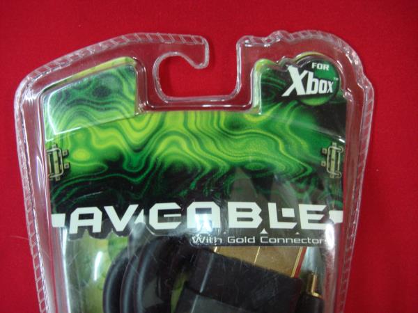 Brand New Xbox AV Cable - Gold Plated Ends by Gamestar (Sealed)