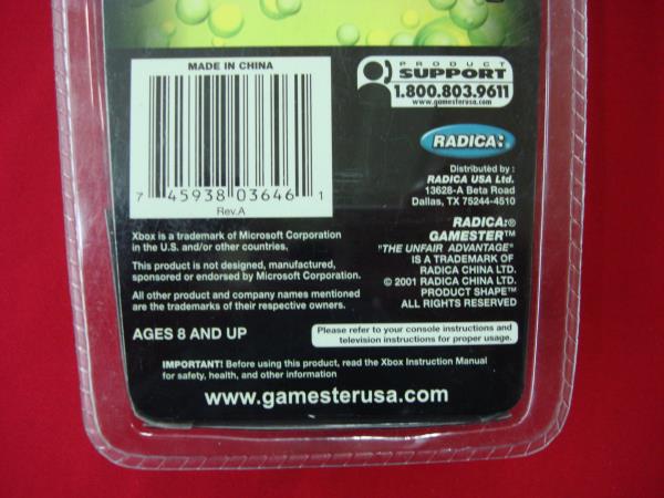 Brand New Xbox AV Cable - Gold Plated Ends by Gamestar (Sealed)
