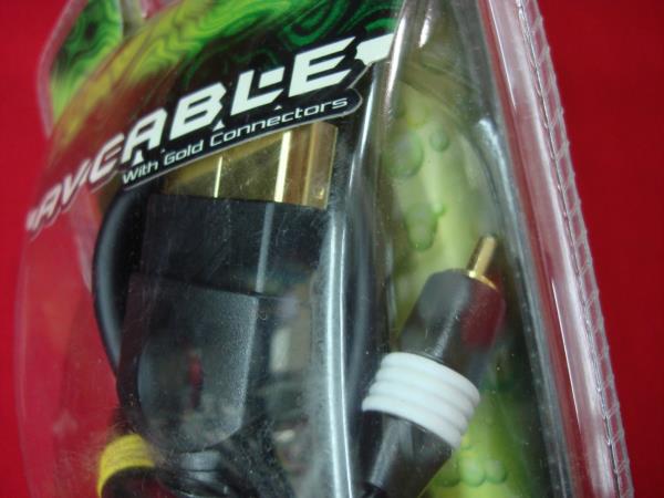 Brand New Xbox AV Cable - Gold Plated Ends by Gamestar (Sealed)