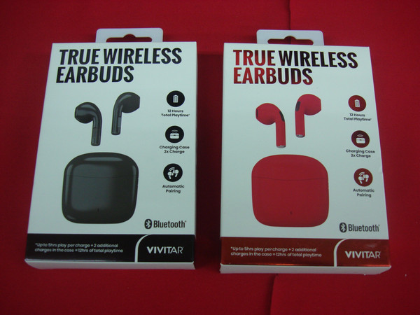 Vivitar True-Wireless Bluetooth Earbuds - New in Box, Enjoy Convenient Wireless Audio