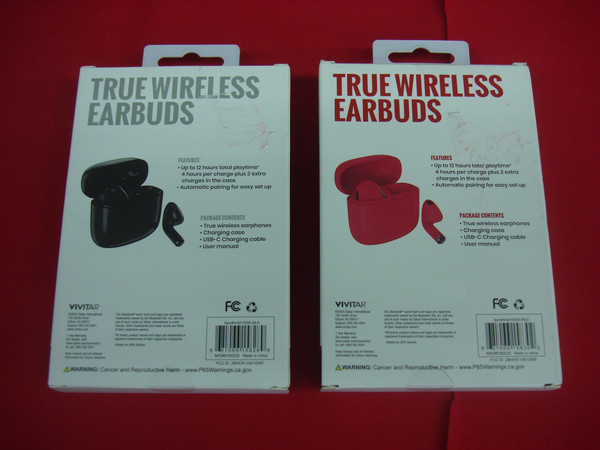 Vivitar True-Wireless Bluetooth Earbuds - New in Box, Enjoy Convenient Wireless Audio