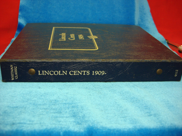 Lincoln Cents Collection 1909-1995 (212 Coins) in Whitman Album - Nice Circulated Set