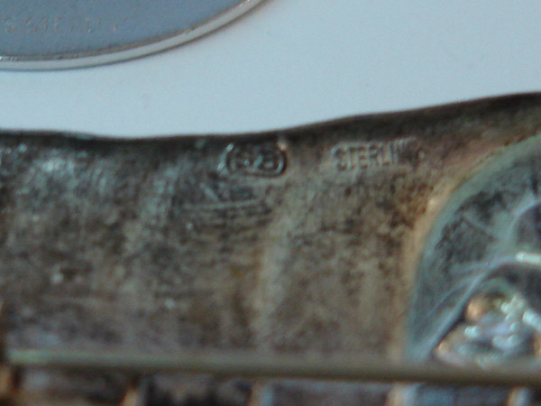 Vintage 1960s Sterling Silver Pin Set | Stagecoach, Heart & Record Designs