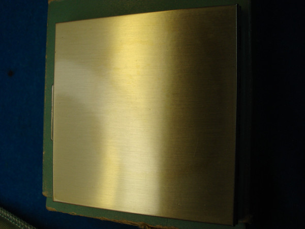 Vintage Elgin American Powder Compact (1940s-50s) - Gold Tone & Silver Detail, Rare Find