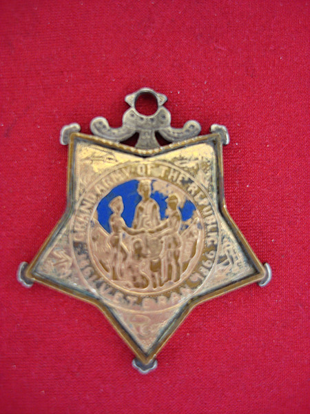 Civil War Era Watch Fob - GAR Veteran (1861-1866) - Unique Historical Artifact