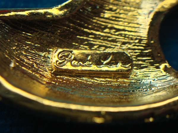 Vintage Park Lane Gold Tone Choker Necklace & Earrings Set - Estate Find, Excellent Condition