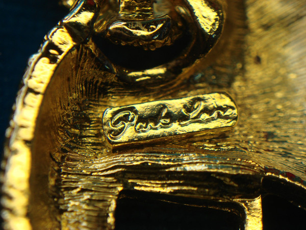 Vintage Park Lane Gold Tone Choker Necklace & Earrings Set - Estate Find, Excellent Condition