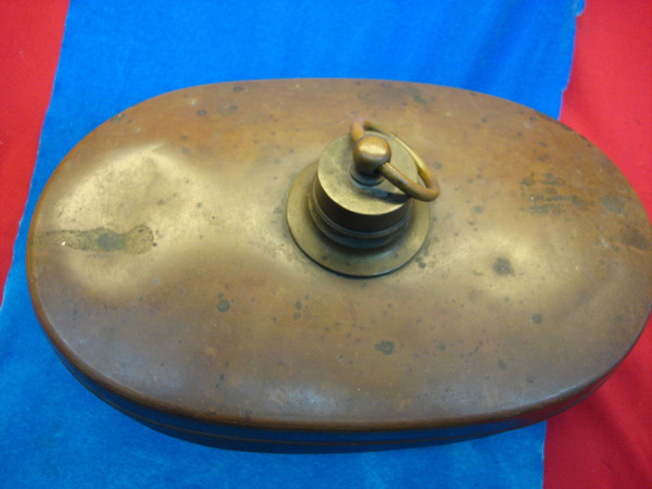 Antique Copper & Brass Bed Warmer - Vintage Home Decor & Functional Heirloom