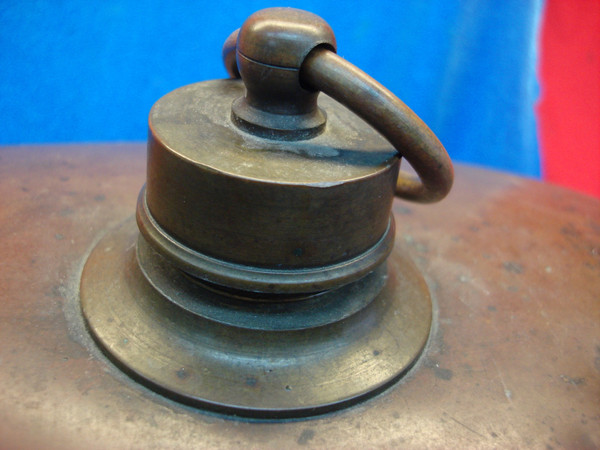 Antique Copper & Brass Bed Warmer - Vintage Home Decor & Functional Heirloom