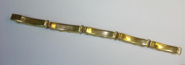 Vintage 1950s Italian Micro Mosaic Bracelet - 6 1/4