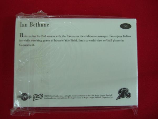 1996 New Haven Ravens Baseball Card Set - Todd Helton Rookie! (Colorado Rockies AA Affiliate)