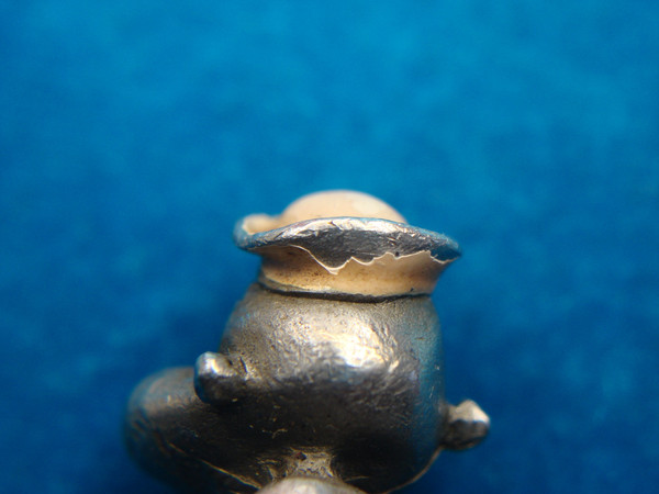 Vintage 1980 Spoonttique Popeye Pewter Figure - 'With Love' - Collectible