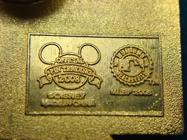 2008 Disney/MLB San Francisco Giants Mickey Mouse Enamel Pin - Nice Condition