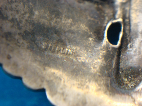 Vintage WWII US Army Air Force Aerial Gunner Wings Sterling Silver Bracelet