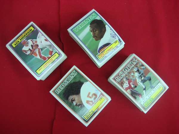 Vintage 1983 Topps Football Card Lot (288/396) - Excellent to Mint Condition