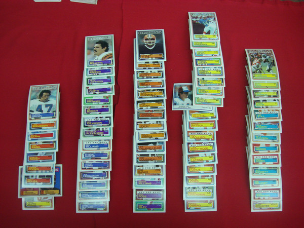 Vintage 1983 Topps Football Card Lot (288/396) - Excellent to Mint Condition