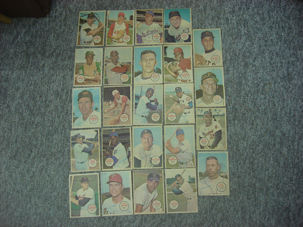 1967 Topps Pin-Up Posters (Lot of 24) - Start Your Complete Set