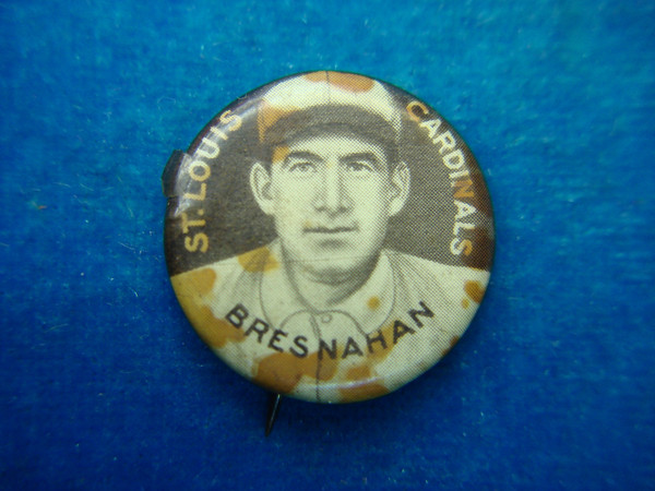 Vintage Sweet Caporal Baseball Pin - Bresnahan St. Louis Cardinals - Collectible Cigarette Premium