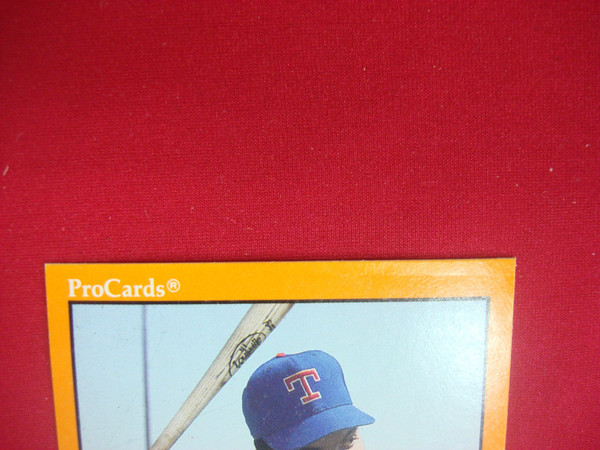 1989 ProCards Ivan Rodriguez (Pudge) Gastonia Rangers MiLB Rookie Card #1006
