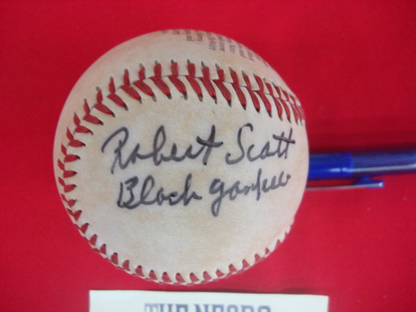 Black Yankees AUTOGRAPHED 1995 Negro Leagues Fotoball Baseball (5 Signatures) w/COA