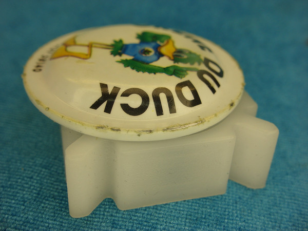 Vintage Crew Du Duck Clicker/Snapper Tin Toy - Collectible Miniature Plaything