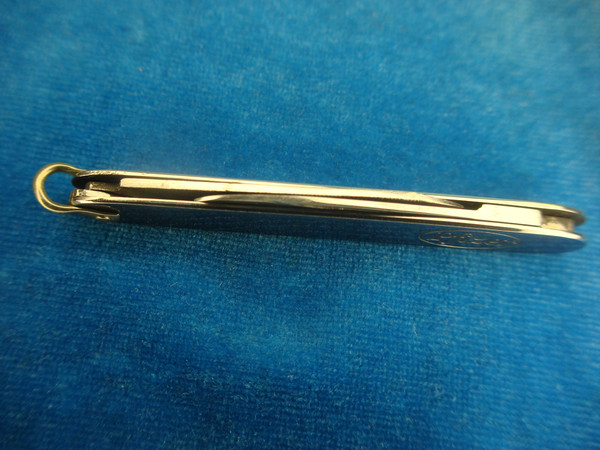 Vintage Latuma Italy Pocket Knife - 2 Blades (Nail File), Pfizer Collectible, Unused