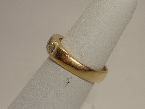 Vintage Style 14K Gold Diamond Ring (Size 6) - Sparkling G/H VS2 Diamonds