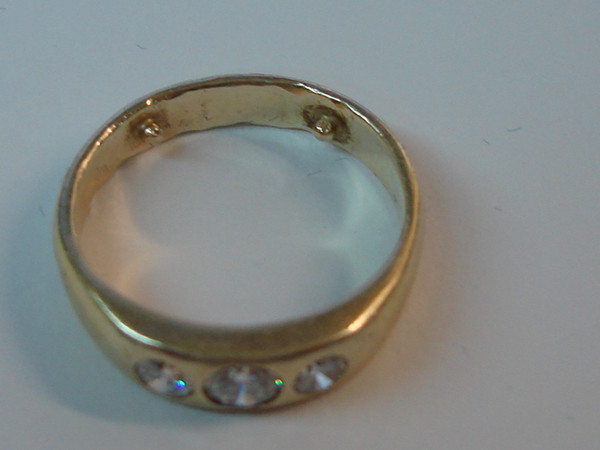 Vintage Style 14K Gold Diamond Ring (Size 6) - Sparkling G/H VS2 Diamonds