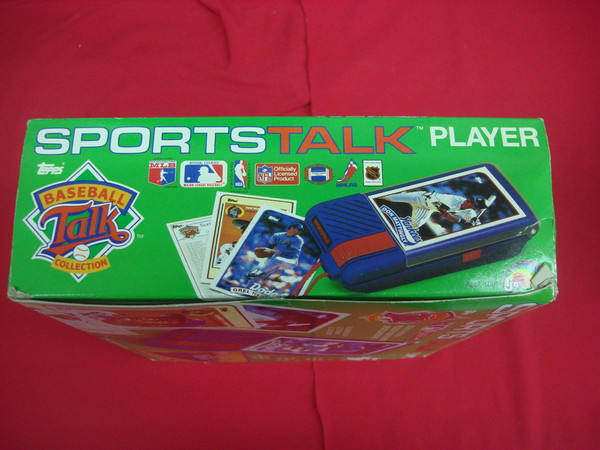 1989 LJN Topps Baseball Sports Talk Player Set & 76 UNOPENED Talking Cards (19 Packs)