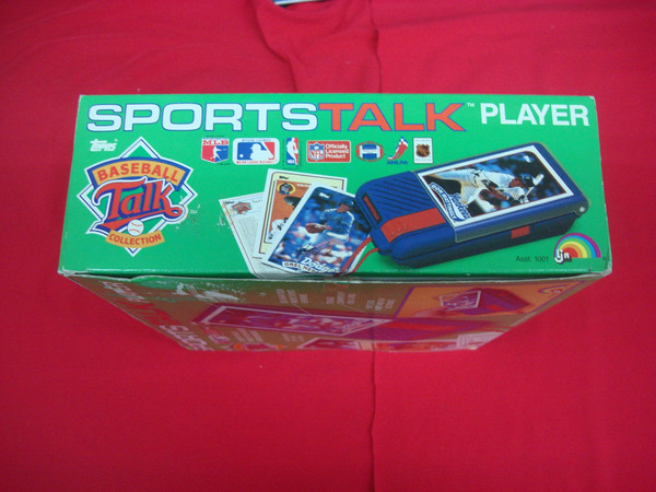1989 LJN Topps Baseball Sports Talk Player Set & 76 UNOPENED Talking Cards (19 Packs)