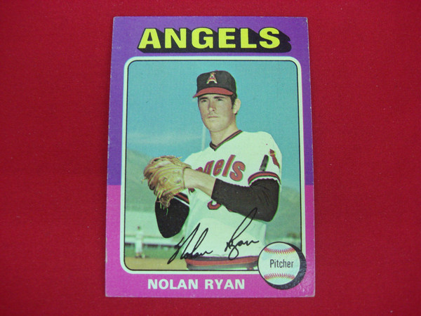 1975 Topps Nolan Ryan Baseball Card #500 - California Angels HOF - Vintage Sports Collectible