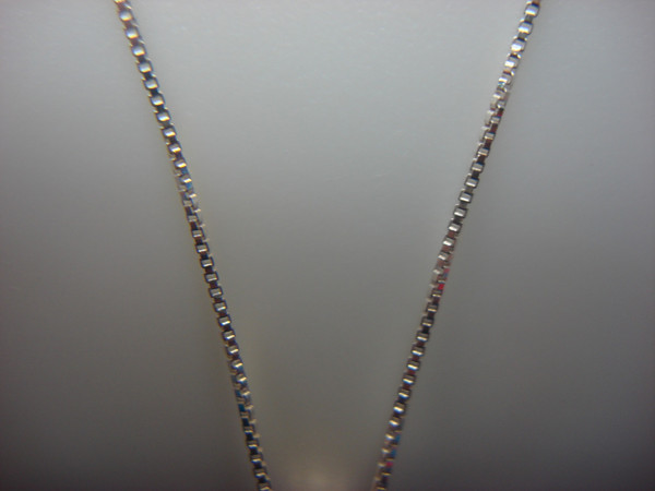 Vintage Sterling Silver Reversible Pendant - Mother of Pearl & Onyx, 18