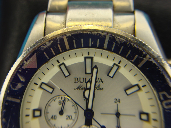 Vintage Bulova Marine Star Quartz Stainless Steel Watch - Serviced & Ready to Wear