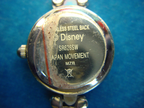 Authentic Disney Mickey Mouse Quartz Watch for Women - MOP Dial & Silver-Tone Bracelet