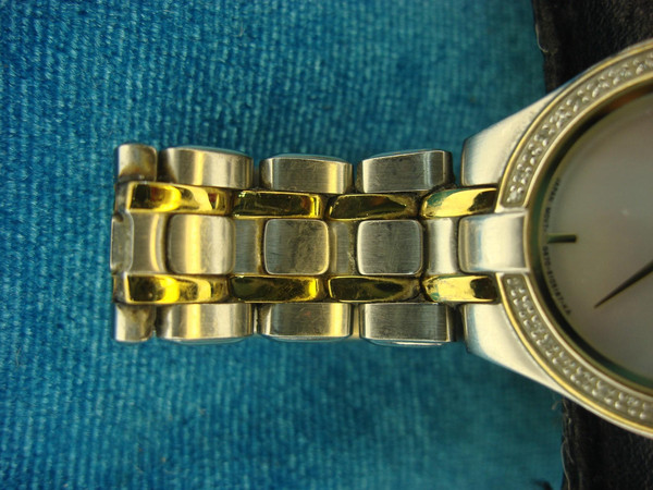 Citizen Eco-Drive Ladies Watch G670, MOP Dial & Diamonds - Stainless Steel Bracelet