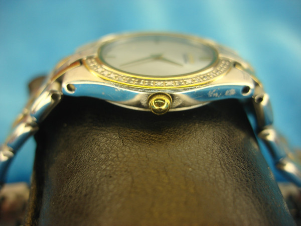 Citizen Eco-Drive Ladies Watch G670, MOP Dial & Diamonds - Stainless Steel Bracelet