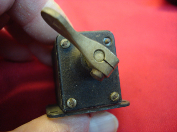 Vintage Mechanical Counter - 5 Digit Brass, Functional, Manual Operation