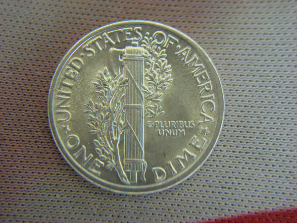 1936-1939 Mercury Dimes Set (4 Coins) - High Grade Circulated US Coins - Liberty Head Design