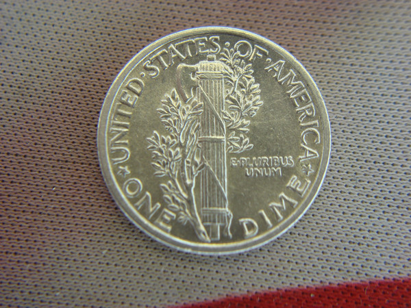 1936-1939 Mercury Dimes Set (4 Coins) - High Grade Circulated US Coins - Liberty Head Design